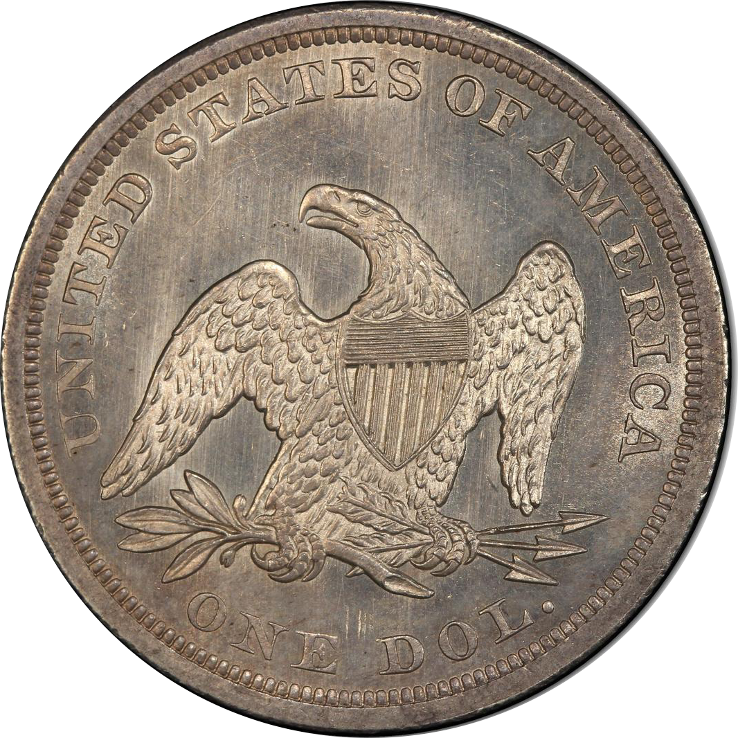 1841 $1 Ms | Seated Liberty Dollars | Coin