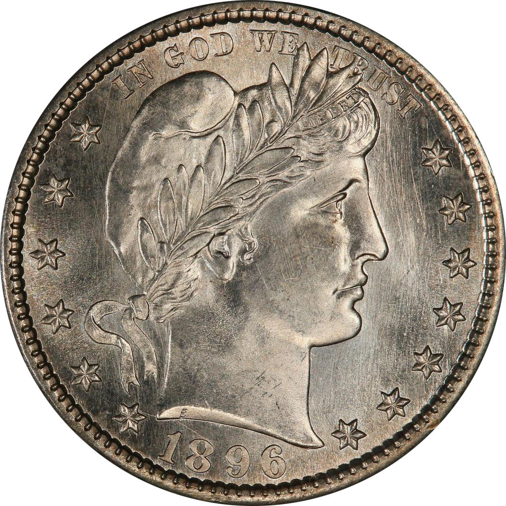 1896 S 25c Ms | Barber Quarters | Coin