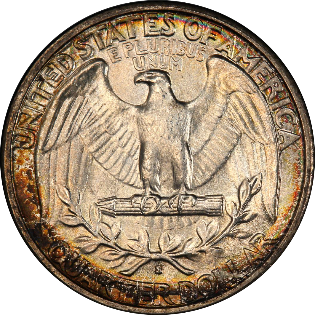 25 Coin 1932 S 25c Ms | Washington Quarters | Coin