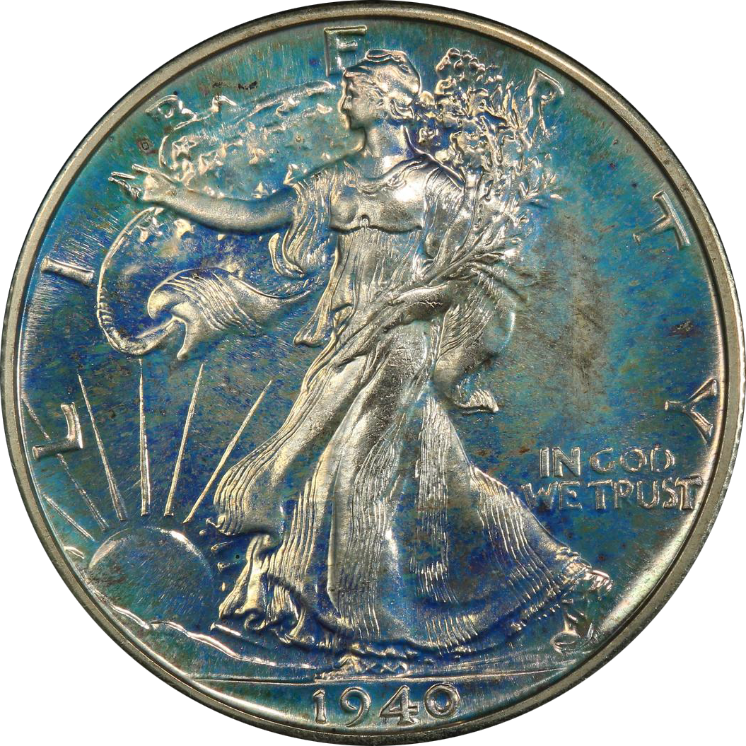 1940 50c Pf | Walking Liberty Half Dollars | Coin