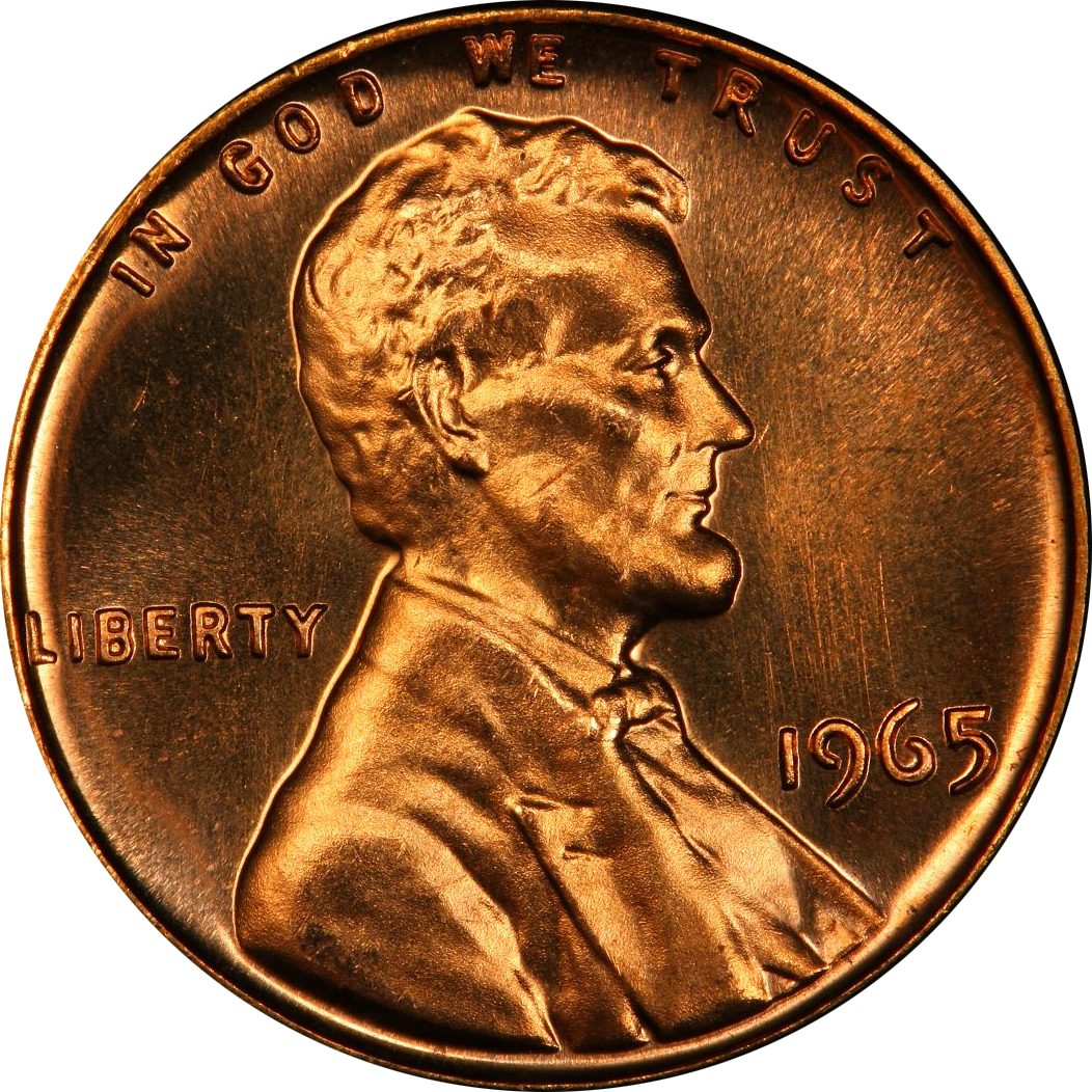 【美品】1965 SMS プルーフリンカーン メモリアルセント1C レッド 1965 Sms 1c Ms | Lincoln Cents - Memorial Reverse | Coin