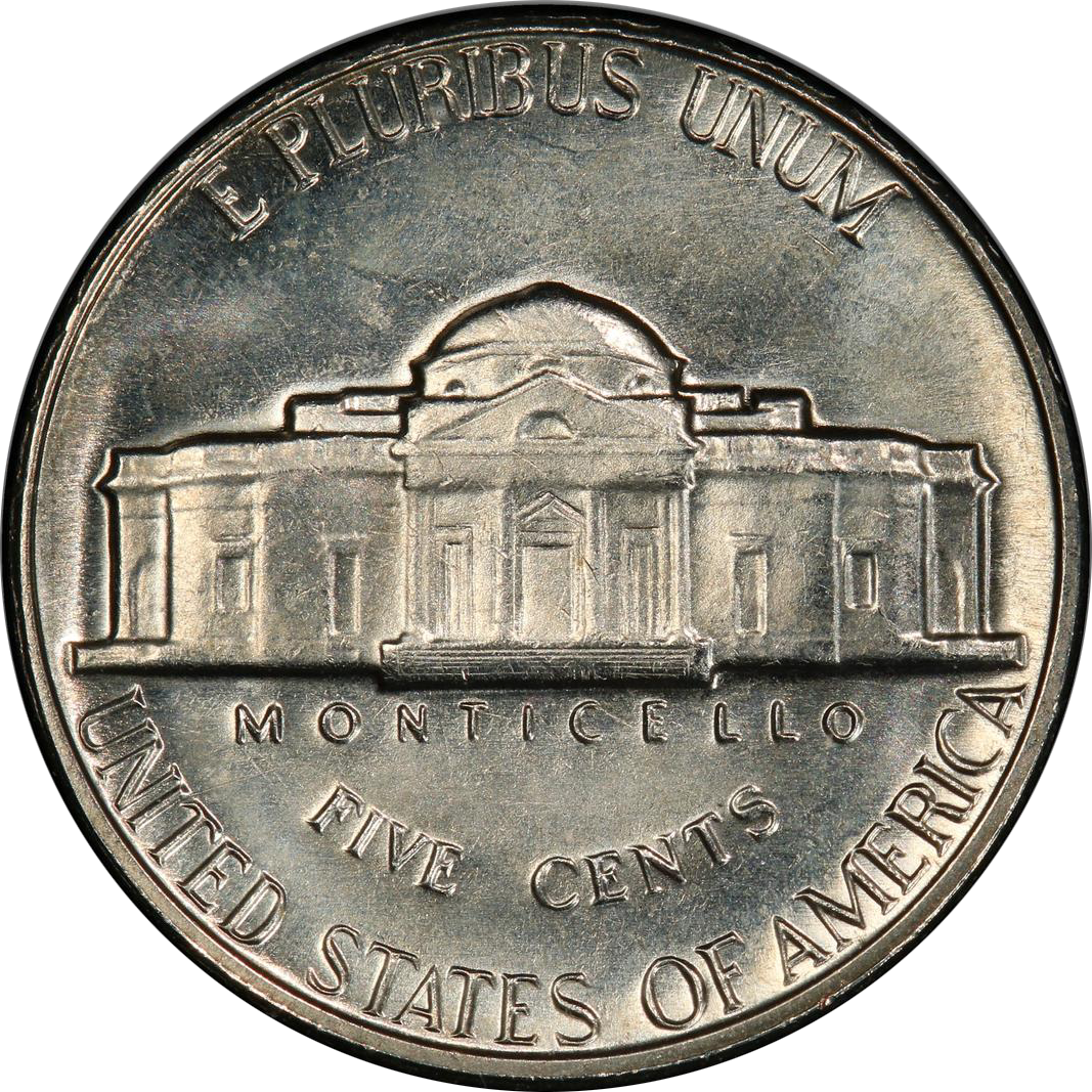 1968 S 5c Ms Jefferson Nickels Coin 1968-s-5c-ms-jefferson-nickels-coin