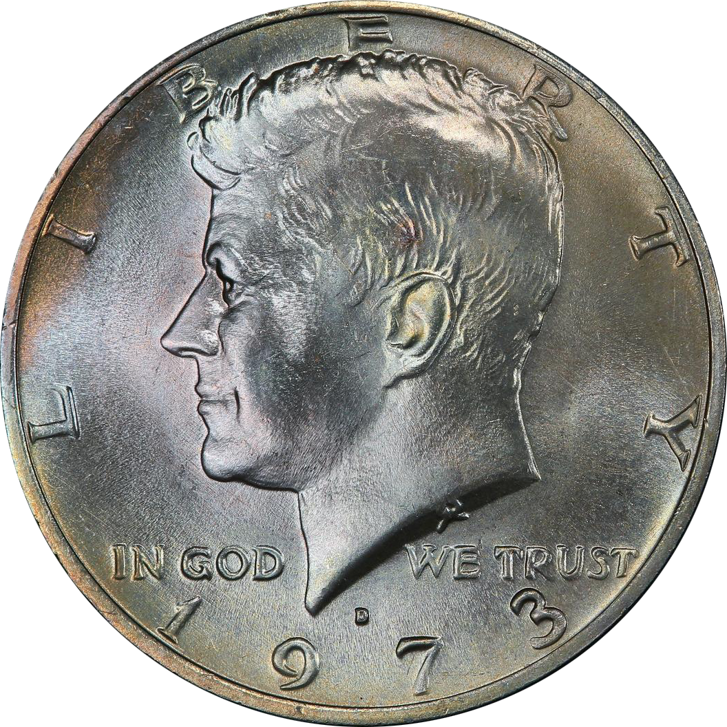 1973 D 50c Ms | Kennedy Half Dollars | Coin
