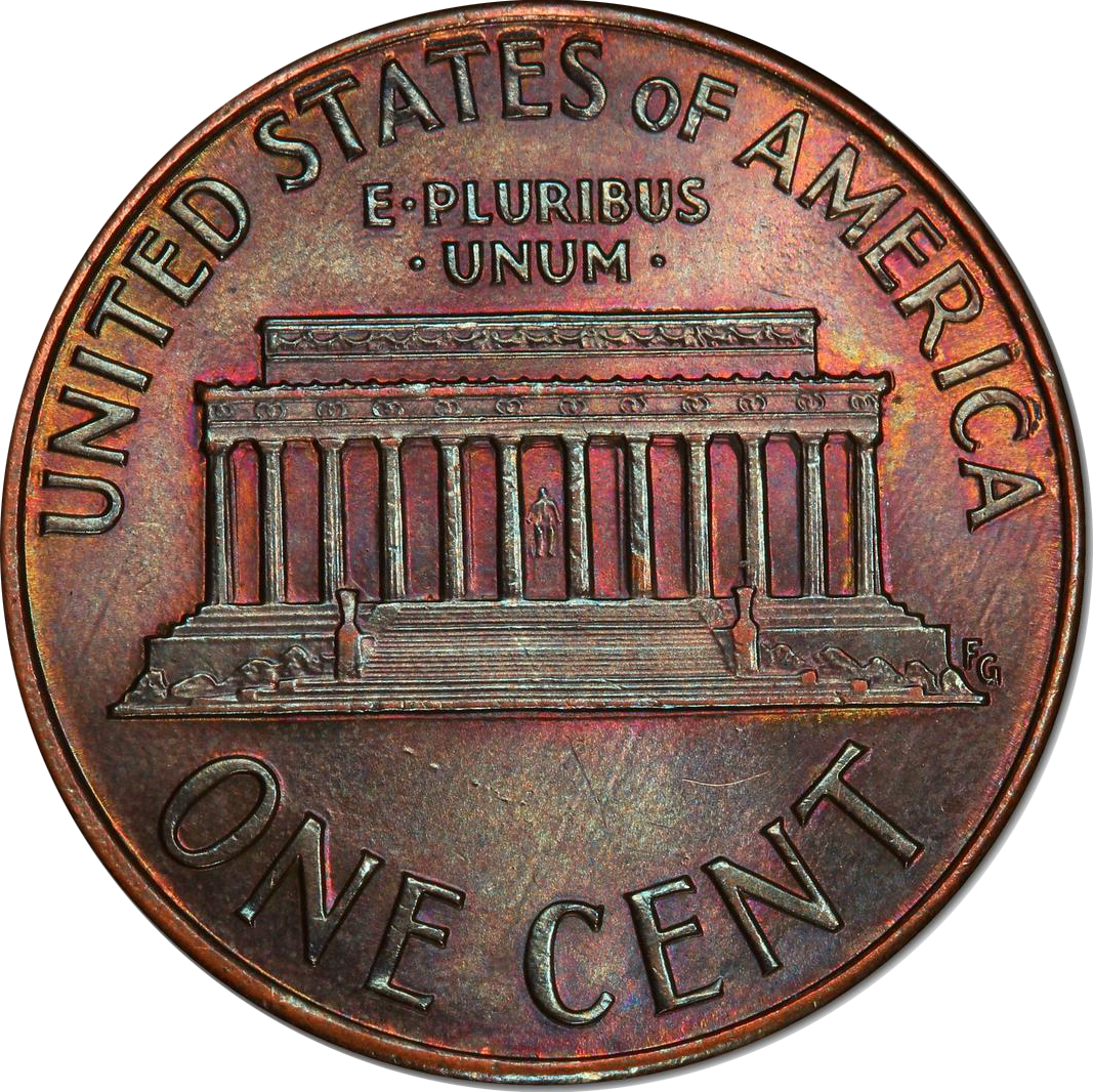 1992-D 1C RD リンカーン メモリアル 1セント 1992-P Lincoln Memorial Penny 1cent Coin from US Mint Set